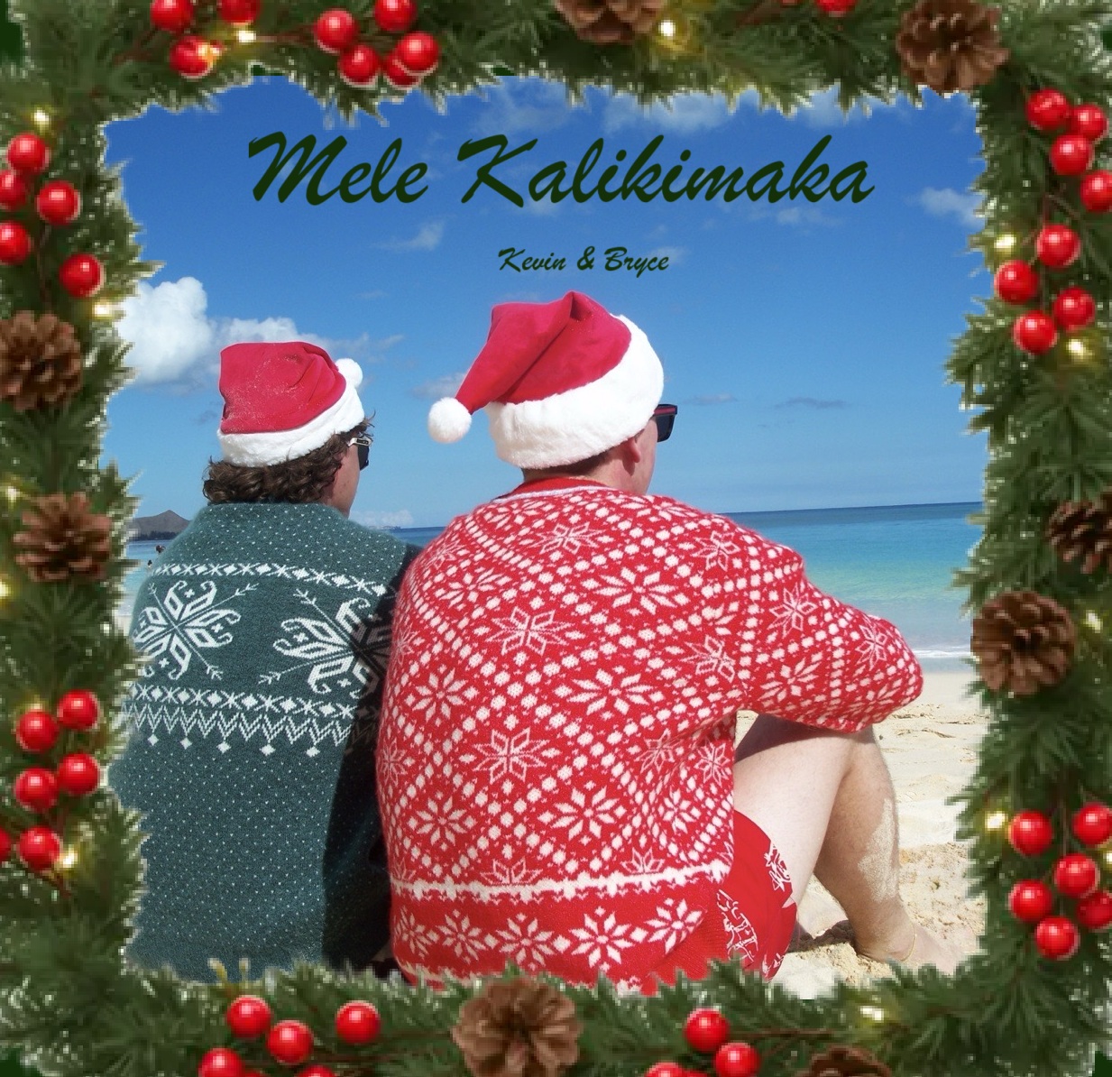 Christmas song album cover